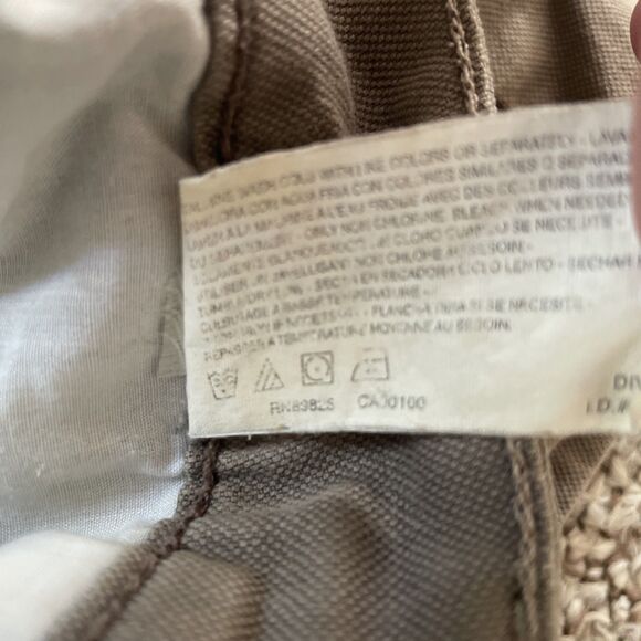 Gloria Vanderbilt Amanda Bermuda Shorts Womens 10 Safari Tan Denim‎ High Rise - Picture 6 of 6